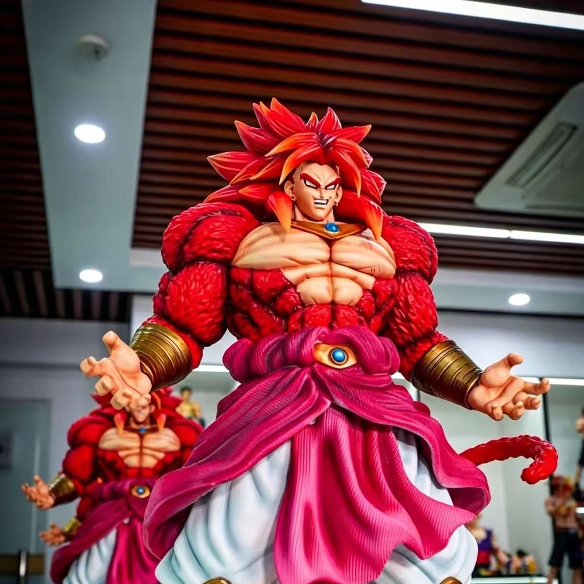 Resin Art Dragon Ball Z - Dragon Ball Z Broly Super Saiyajin