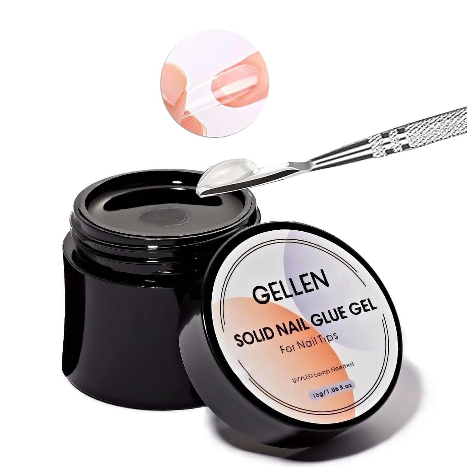Resin Color Paste - GELLEN Nagel-Festkleber, klares, stärkendes Gel für