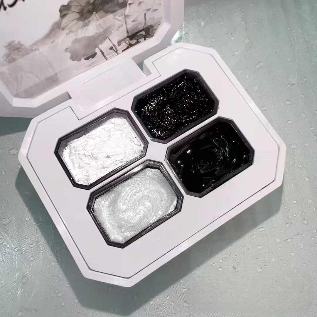 Resin Color Paste - 4 farben Pat Malerei Gel Nagellack