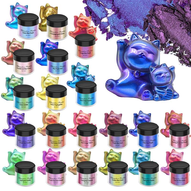 Resin Color Paste - 3g Chamäleon Glimmer Pulver Epoxidharz Pigmente