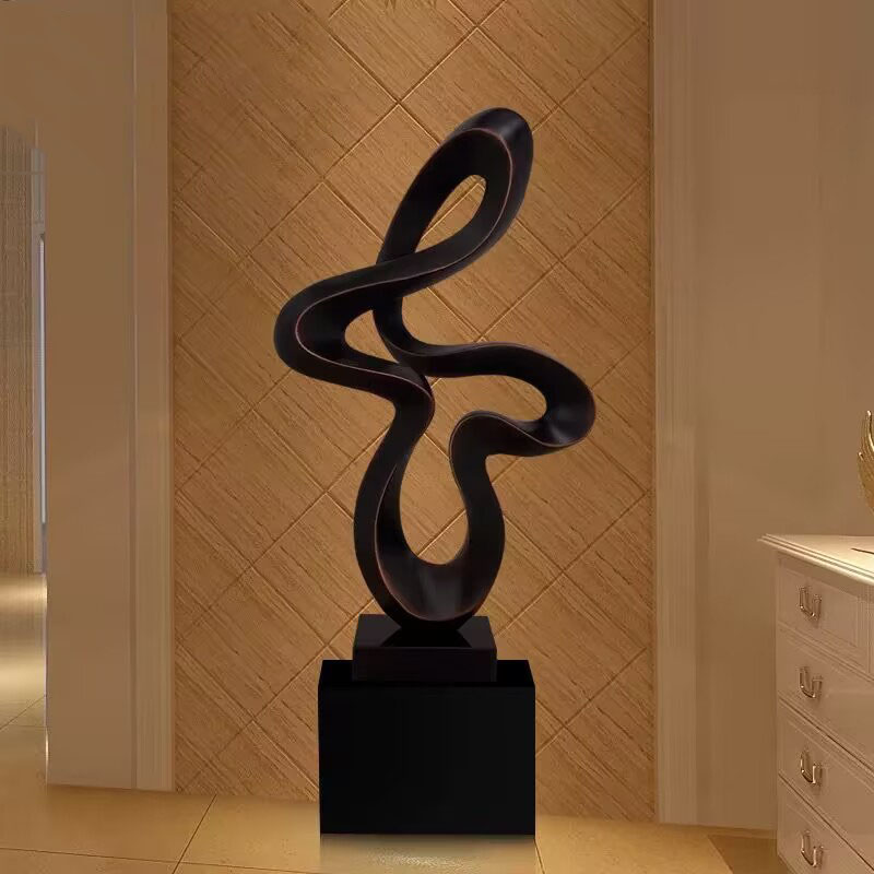 Resin Art Decoration Items - Große abstrakte Skulptur Dekoration Hotel Lobby