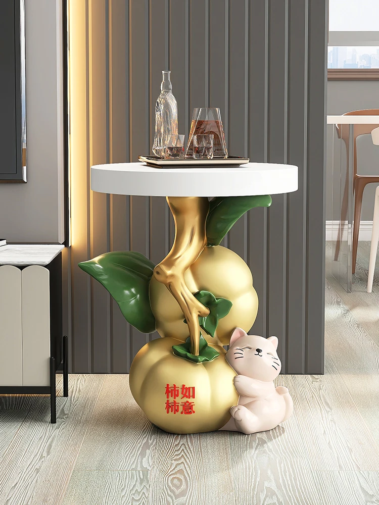 Resin Art Coffee Table - Kreative Statue Beistelltische Home Decor Wohnzimmer