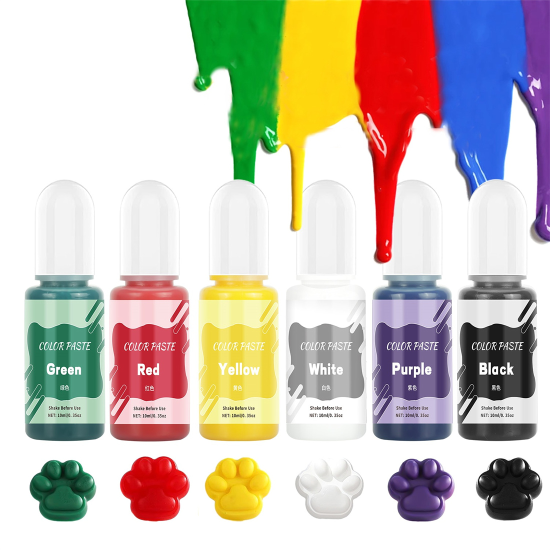 Resin Color Paste - 10 ml Einfarbige Paste Hohe Konzentration