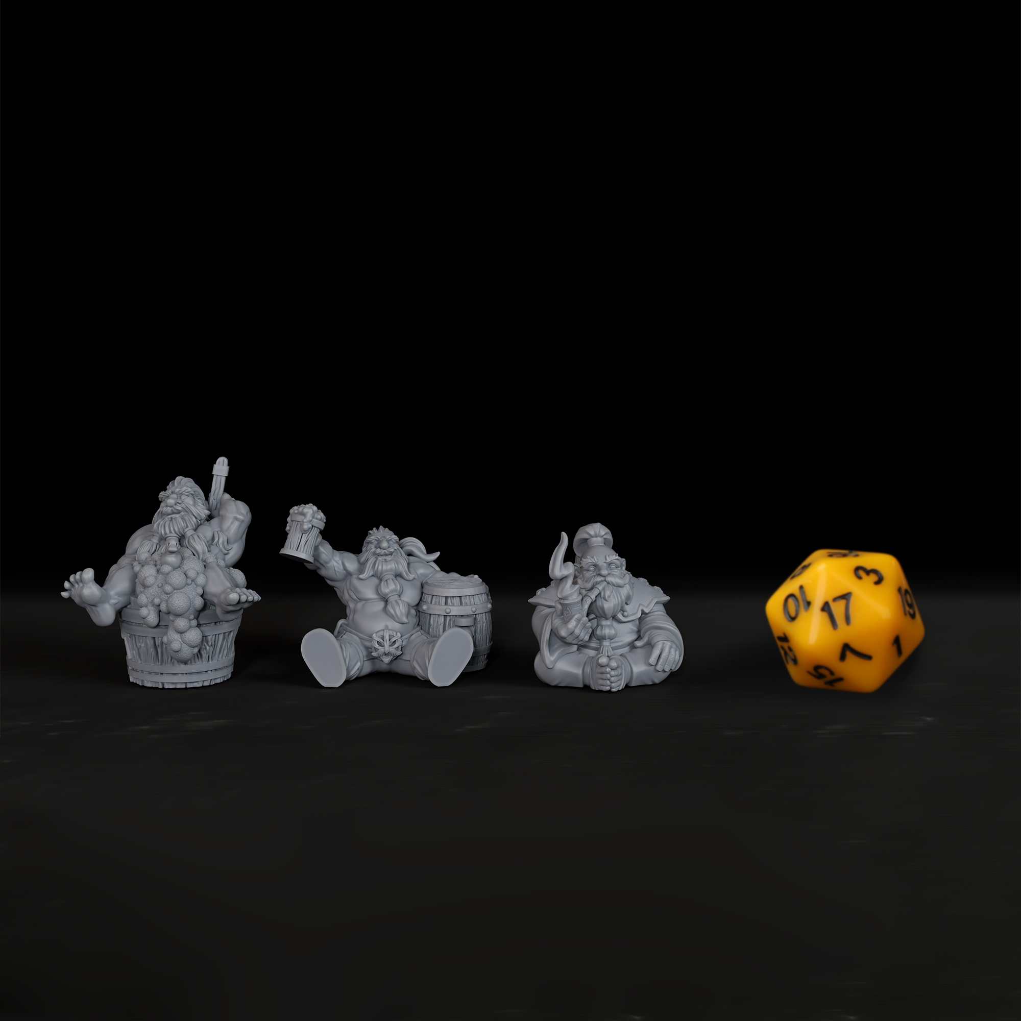 Zwergenfamilien-Miniaturset fü – Resin Art Anime Bewertung und Preis