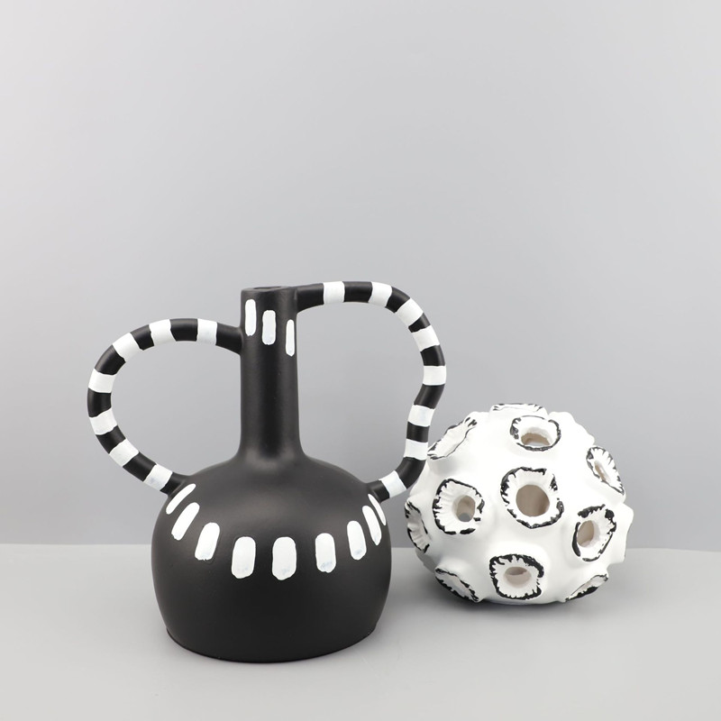Moderne Kunst-Vase mit schwarz – Resin Art Dining Table Bewertung und Preis