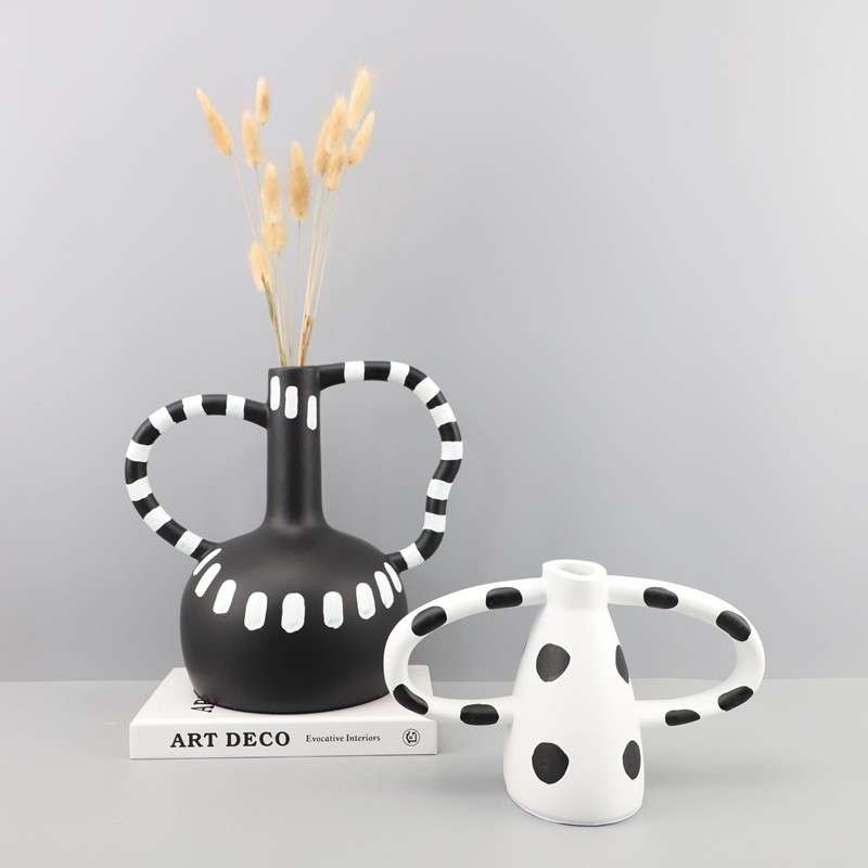 Moderne Kunst-Vase mit schwarz – Resin Art Dining Table Bewertung und Preis