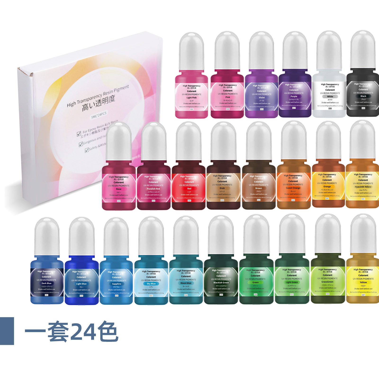 Hochkonzentrierter Harzfarbsto – Resin Color Paste Bewertung und Preis
