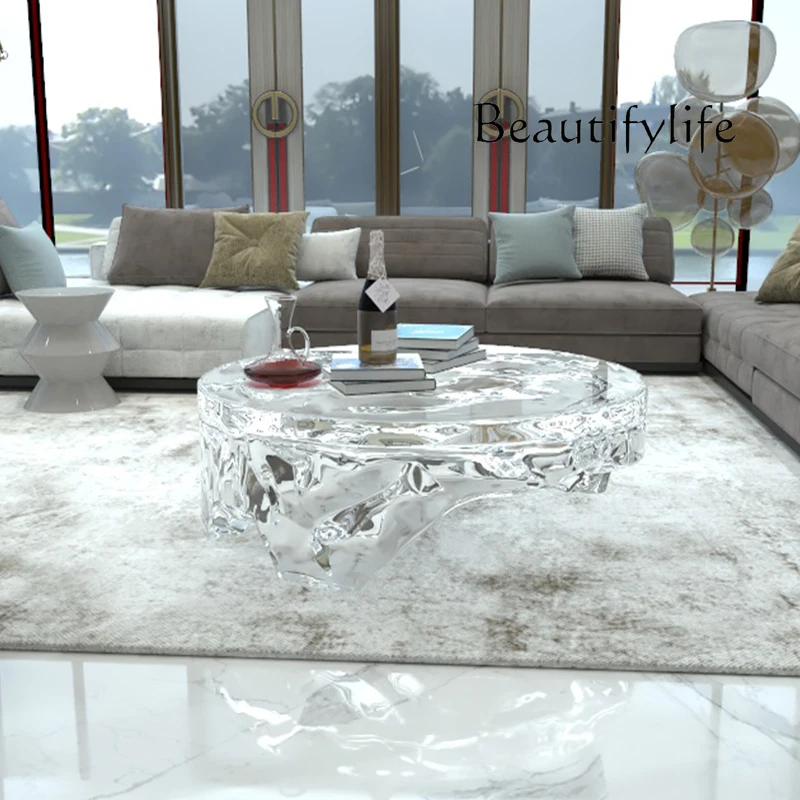 Ein moderner, minimalistischer – Resin Art Coffee Table Bewertung und Preis