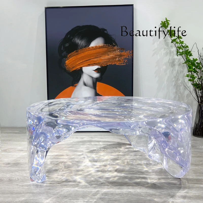 Ein moderner, minimalistischer – Resin Art Coffee Table Bewertung und Preis