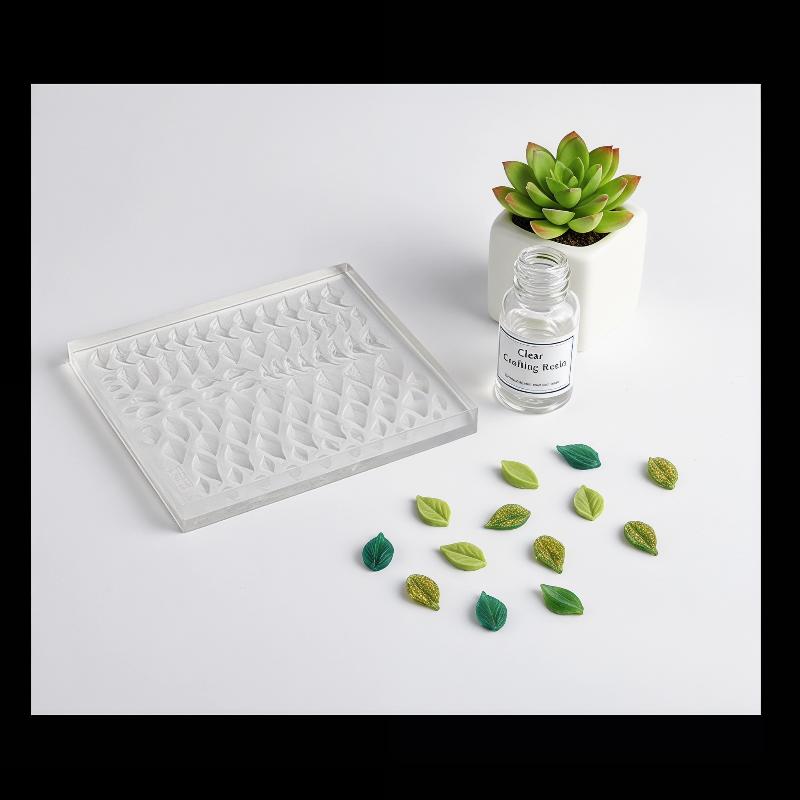 Miniatur-Blatt-Silikonform 3D- – Resin Art Necklace Bewertung und Preis