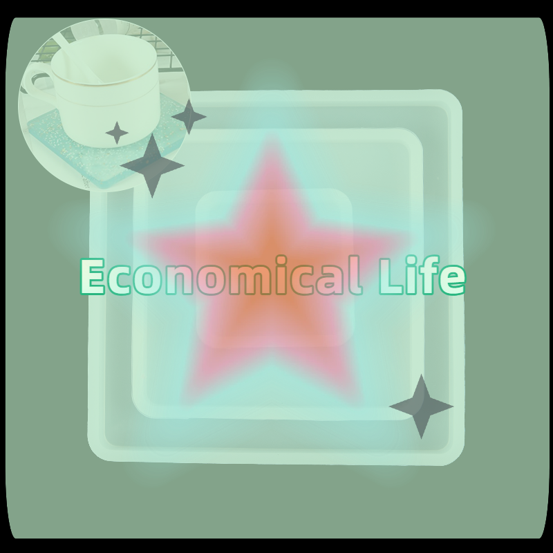 [MOA] Quadratische Silikon-Gie – Coaster Mold Square Bewertung und Preis