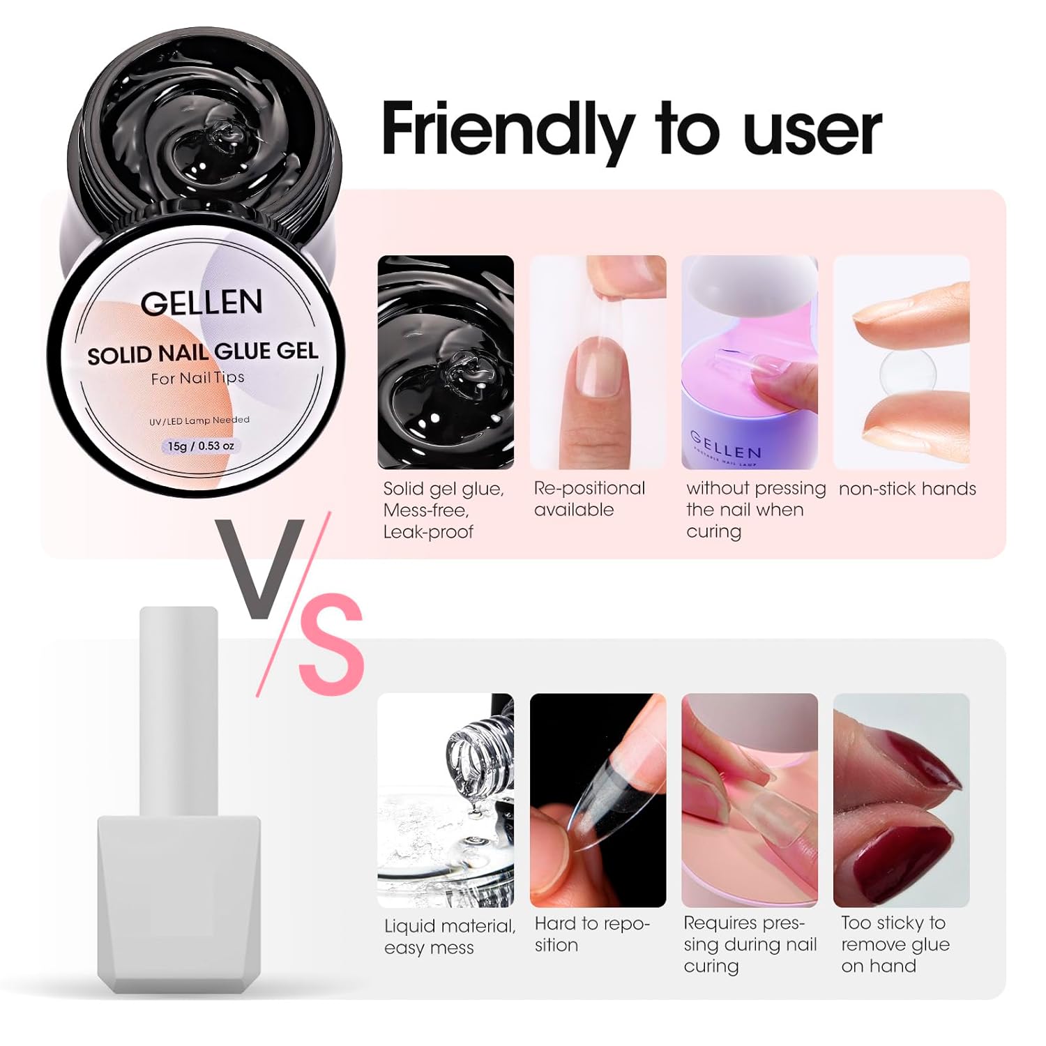 GELLEN Nagel-Festkleber, klare – Resin Color Paste Bewertung und Preis