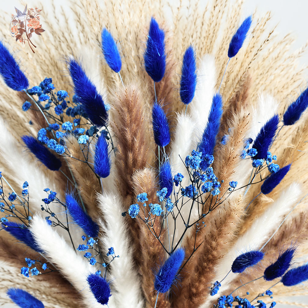 Blauer, flauschiger Kaninchens – Dried Flower Pressed Bewertung und Preis