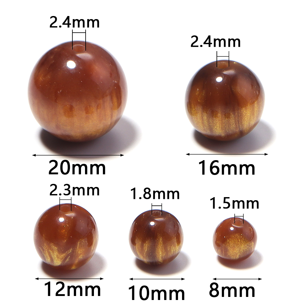 5-30 Stück/Lot 8-20mm vergolde – Resin Art Kits For Adults Bewertung und Preis