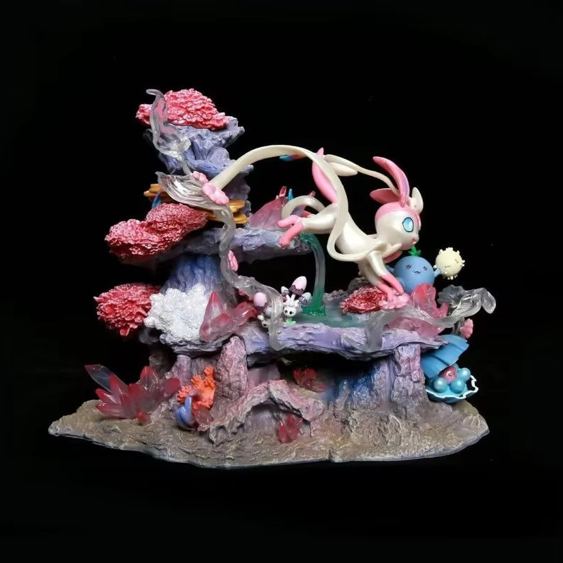 GK-Figur Sylveon Shroomish Cla – Resin Art Anime Bewertung und Preis