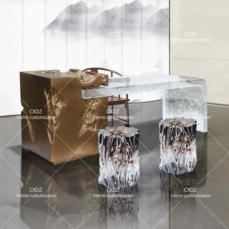 Wabi Sanfeng Island Teetisch B – Resin Art Coffee Table Bewertung und Preis