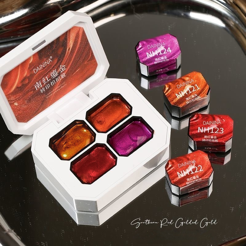 4 farben Pat Malerei Gel Nagel – Resin Color Paste Bewertung und Preis