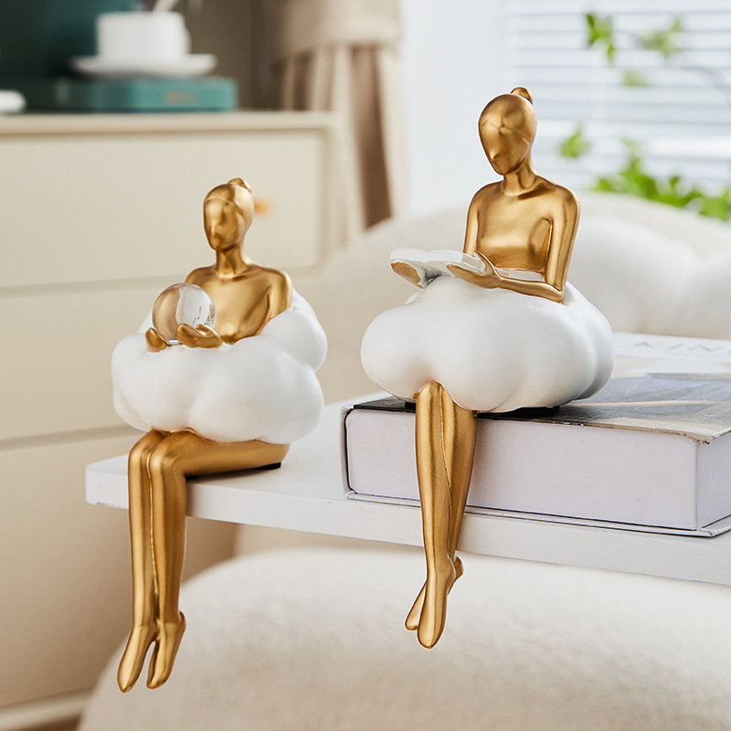 Ballett-Mädchen Wolken Abstrak – Resin Art Dining Table Bewertung und Preis