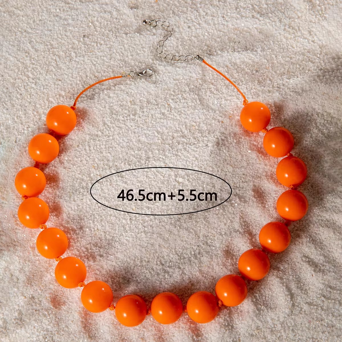 Tocona Neue Bunte Große Perle  – Resin Art Necklace Bewertung und Preis