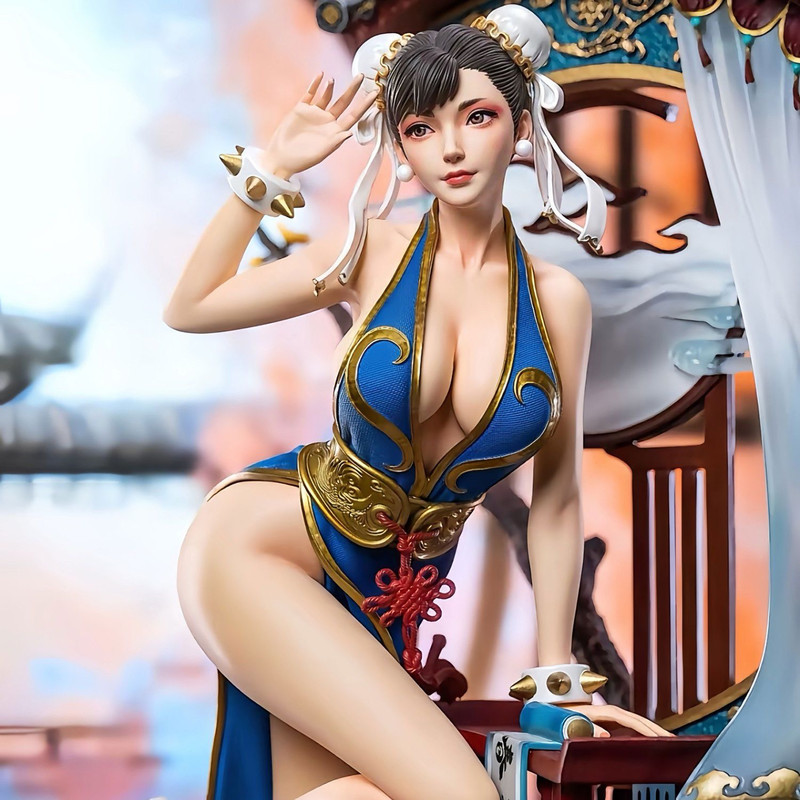 Street Fighter Chun Li GK Figu – Resin Art Decoration Items Bewertung und Preis