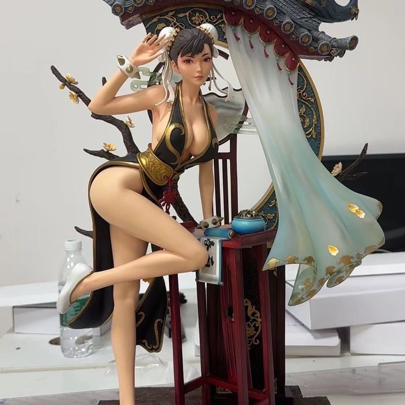 Street Fighter Chun Li GK Figu – Resin Art Decoration Items Bewertung und Preis