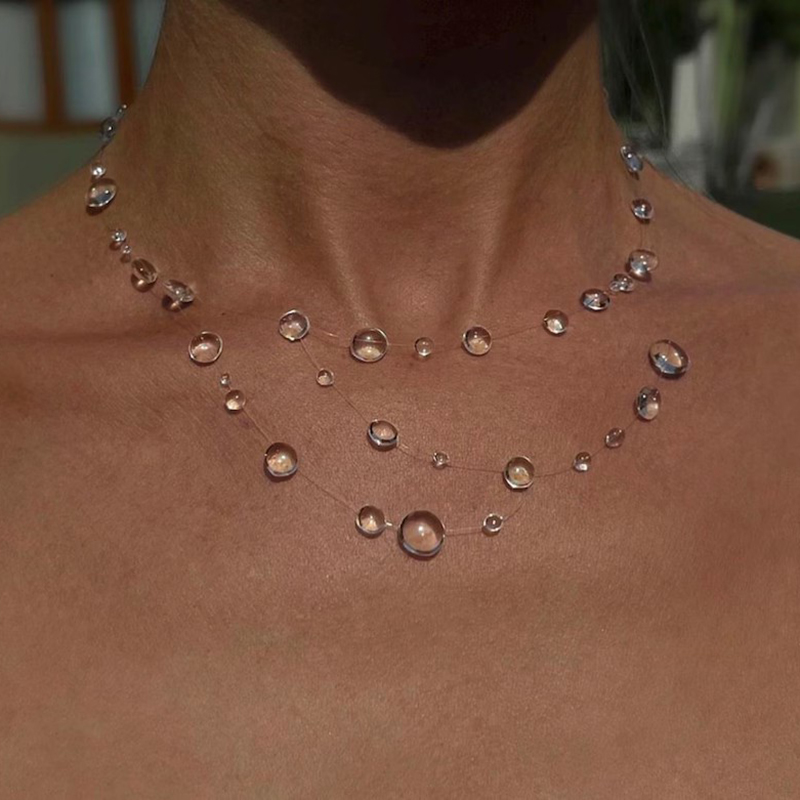 WJFH-ARTS Handgefertigte Harzg – Resin Art Necklace Bewertung und Preis