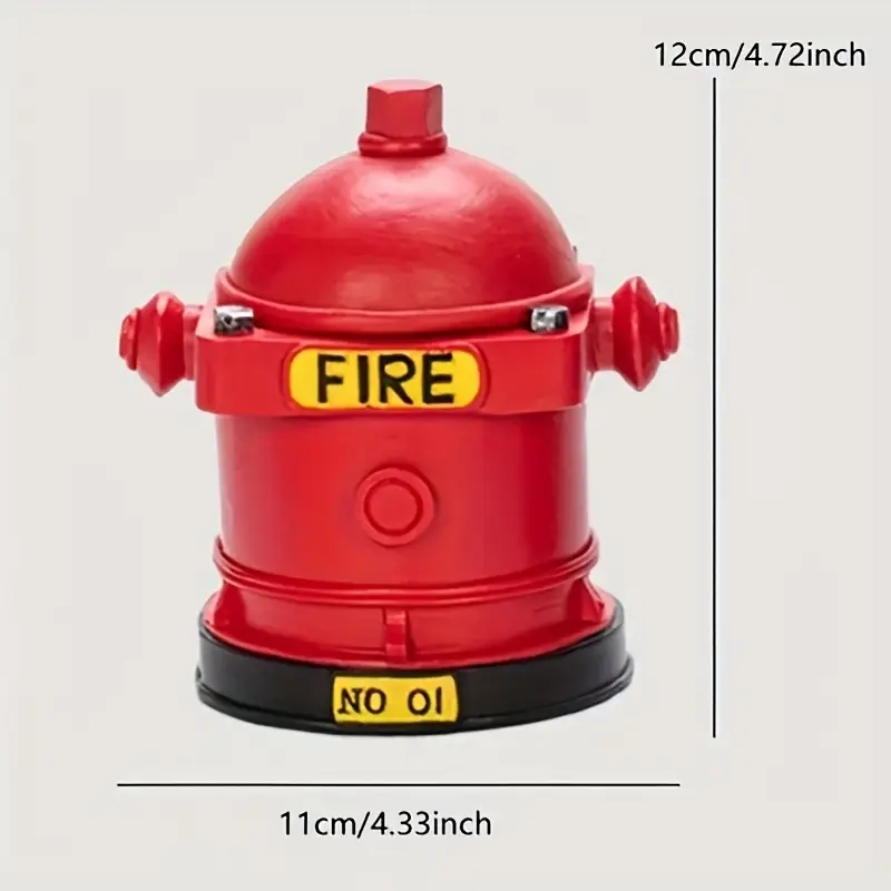 Kreativer Feuerhydrant-Aschenb – Resin Art Coffee Table Bewertung und Preis
