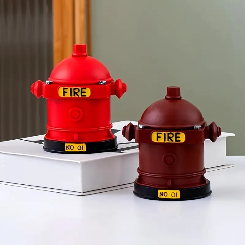 Kreativer Feuerhydrant-Aschenb – Resin Art Coffee Table Bewertung und Preis