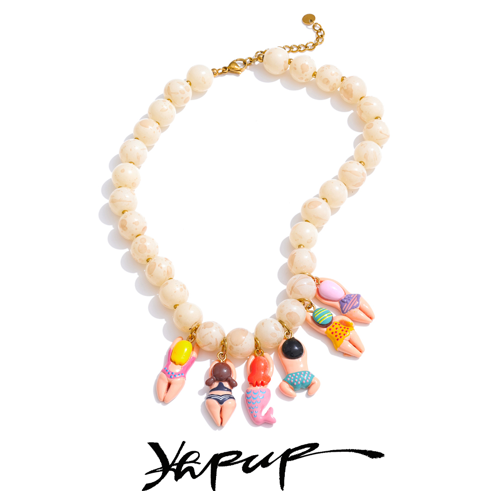 Yhpup Stilvoller, einzigartige – Resin Art Necklace Bewertung und Preis