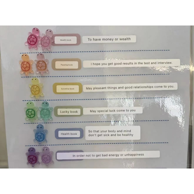 100 Mini Bunte Schildkröten-Ha – Resin Art Decoration Items Bewertung und Preis