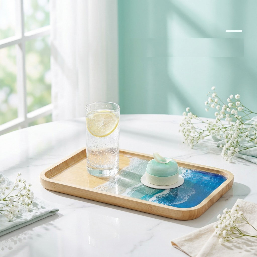 Epoxidharz-Ozean-Kunst-Dekotab – Resin Art Dining Table Bewertung und Preis