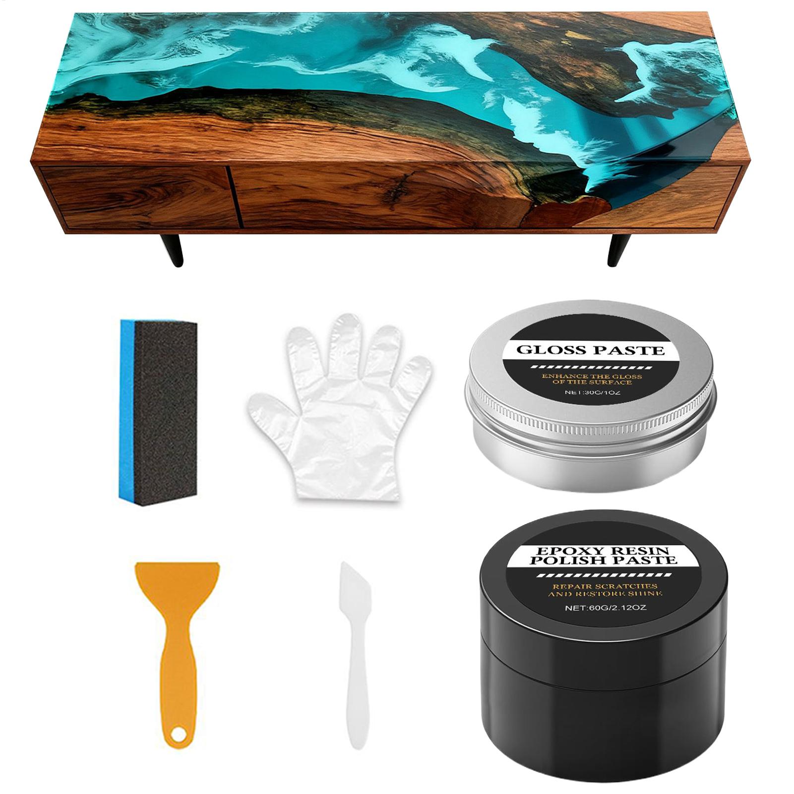 Polierset aus Epoxidharz – cre – Resin Art Work Bewertung und Preis