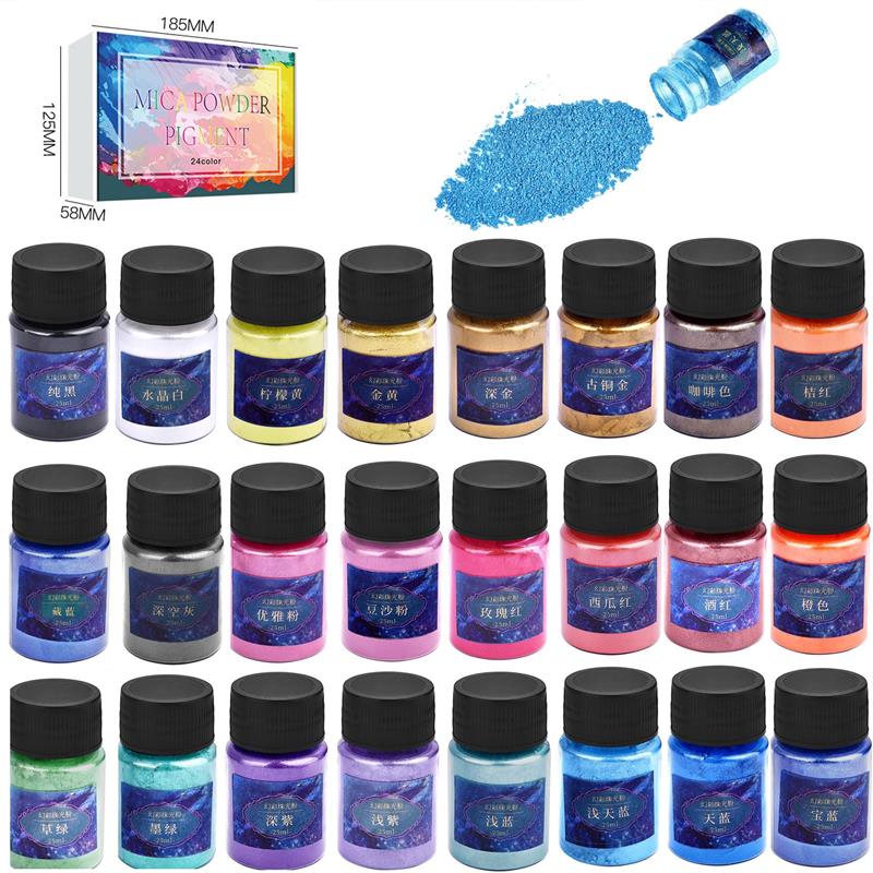 24 farben Epoxy Harz Farbstoff – Resin Color Paste Bewertung und Preis