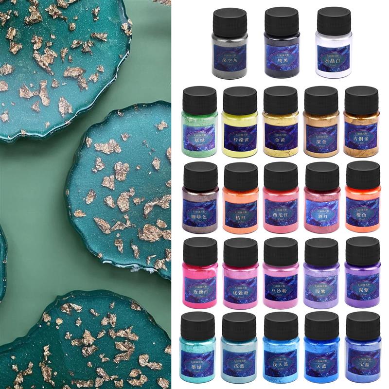 24 farben Epoxy Harz Farbstoff – Resin Color Paste Bewertung und Preis