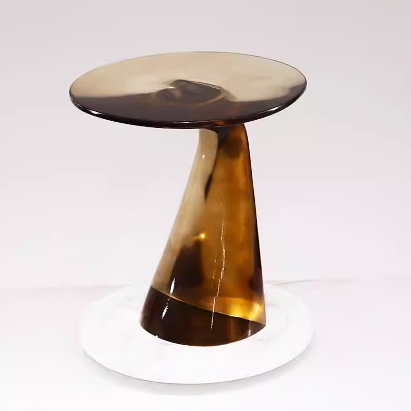 Luxuriöser Hotel-Villa-Dekorat – Resin Art Coffee Table Bewertung und Preis