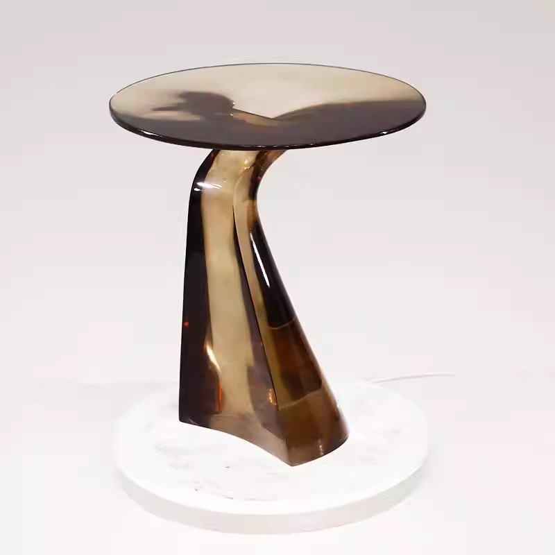 Luxuriöser Hotel-Villa-Dekorat – Resin Art Coffee Table Bewertung und Preis