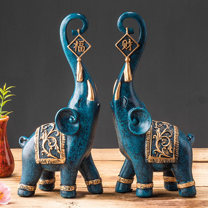 Ein Paar Glücksbringende Elefa – Resin Art Anniversary Gift Bewertung und Preis