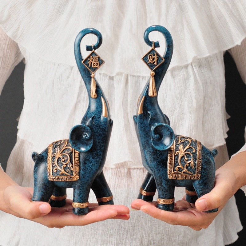 Ein Paar Glücksbringende Elefa – Resin Art Anniversary Gift Bewertung und Preis