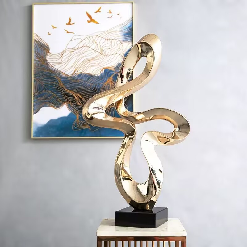 Große abstrakte Skulptur Dekor – Resin Art Decoration Items Bewertung und Preis