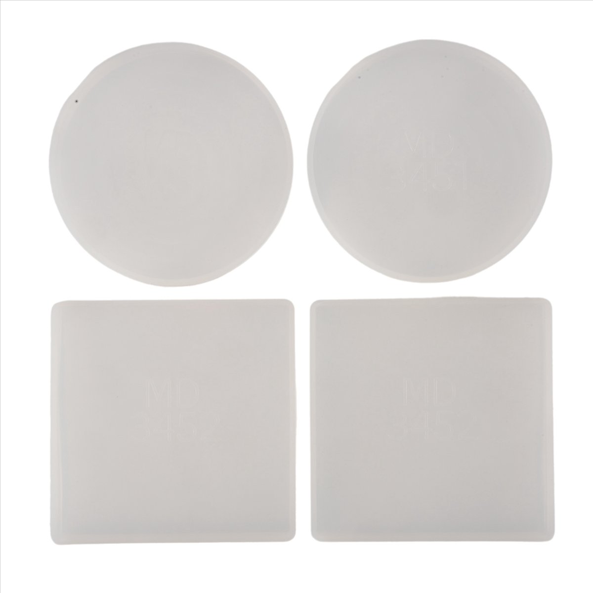 ABNH 4er-Pack Runde und Quadra – Coaster Mold Square Bewertung und Preis