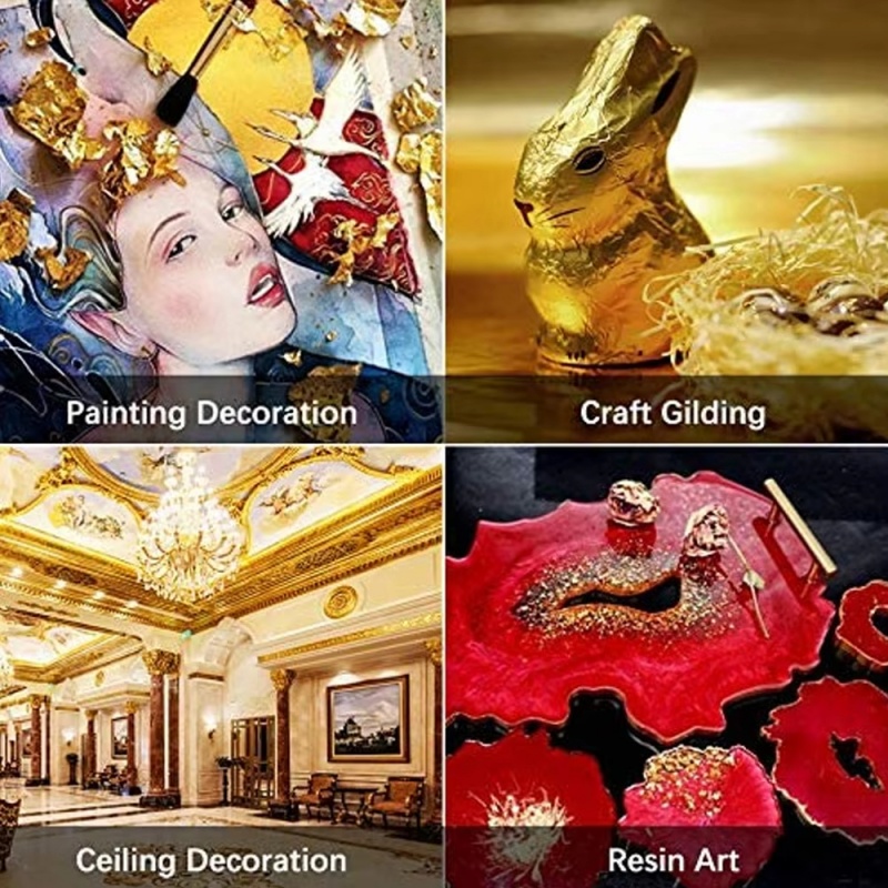 100 Stück Imitations-Gold-Silb – Resin Art Anniversary Gift Bewertung und Preis
