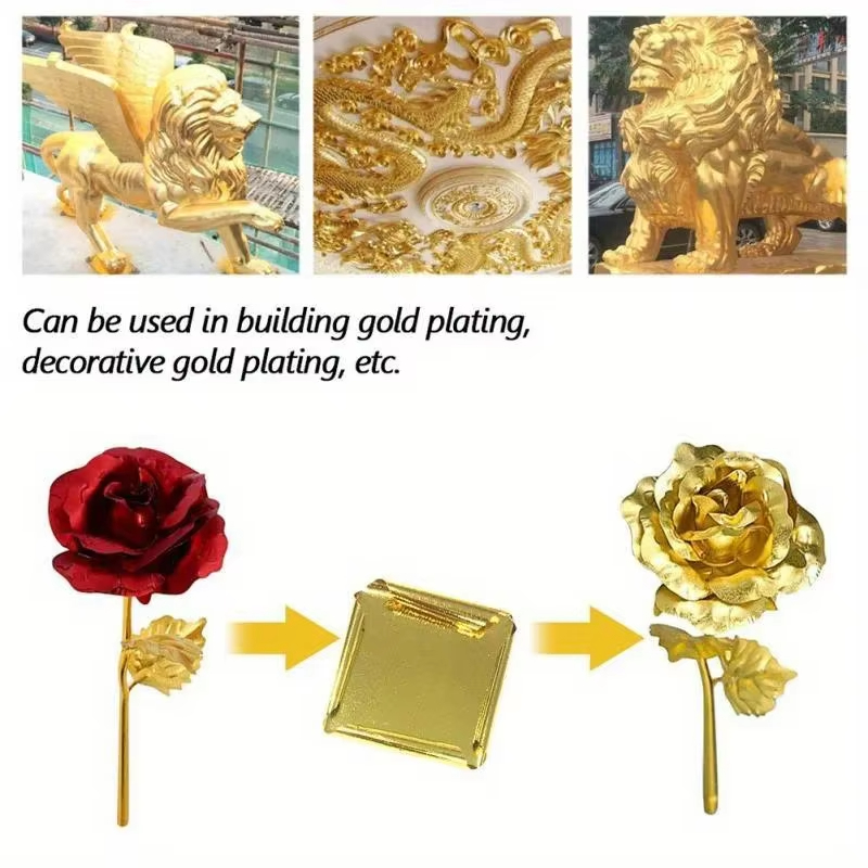 100 Stück Imitations-Gold-Silb – Resin Art Anniversary Gift Bewertung und Preis