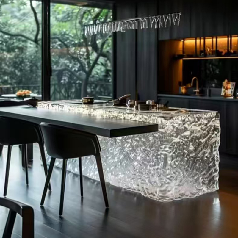 Moderner, leichter, luxuriöser – Resin Art Dining Table Bewertung und Preis