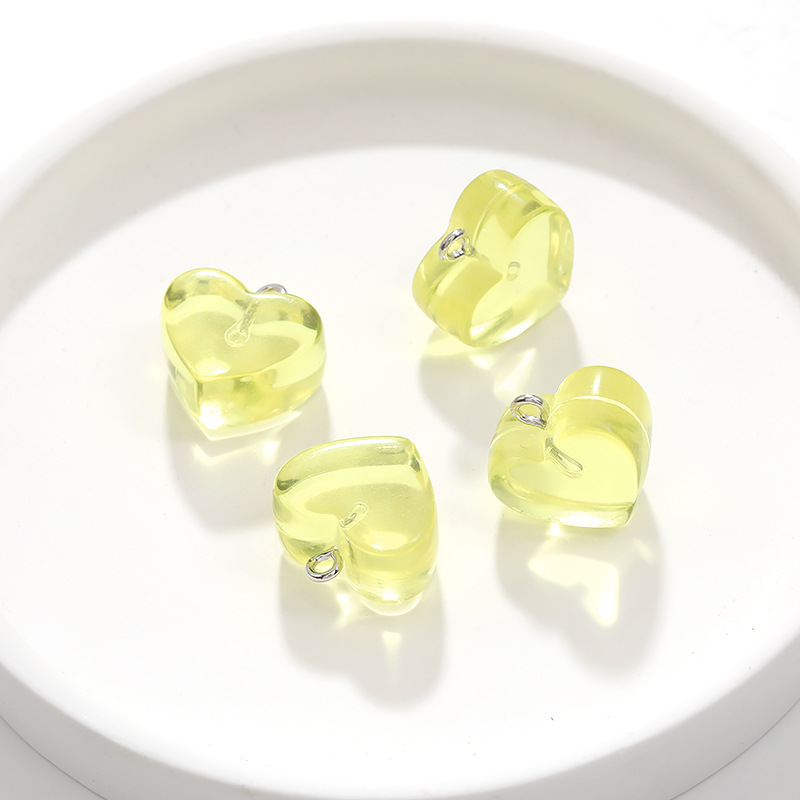 10 stücke 15x18MM Mehrfarbige  – Resin Art Necklace Bewertung und Preis