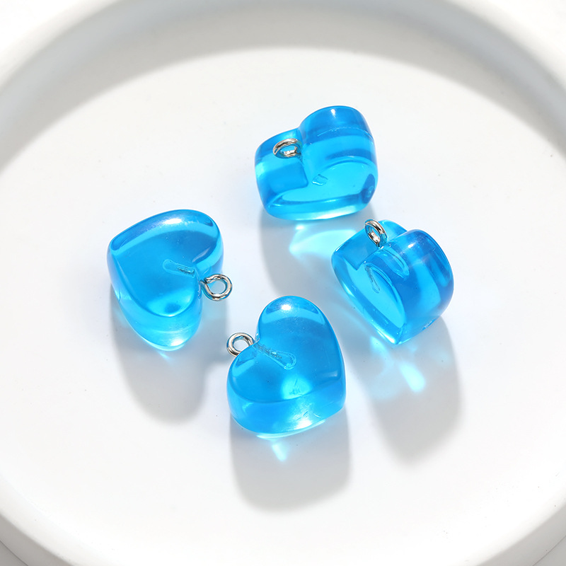 10 stücke 15x18MM Mehrfarbige  – Resin Art Necklace Bewertung und Preis